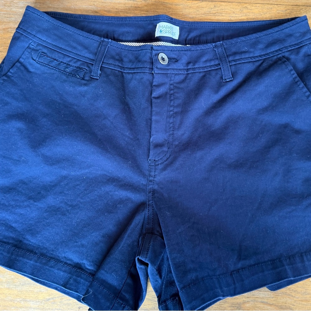 Market and Spruce Navy 14 Women's Shorts